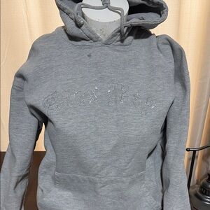 Cozy Gray Hooded Women's Sweater